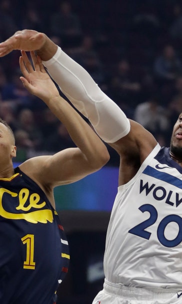T-Wolves blow huge second-half lead, hold off Cavs 118-103